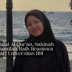 Hafal Al-Qur’an, Sakinah Huzaifah Raih Beasiswa dari Universitas BSI